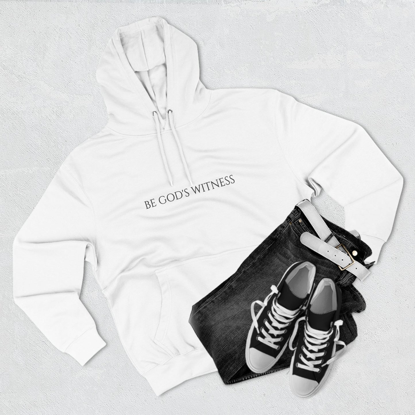 BE GOD'S WITNESS - Unisex Fleece Hoodie