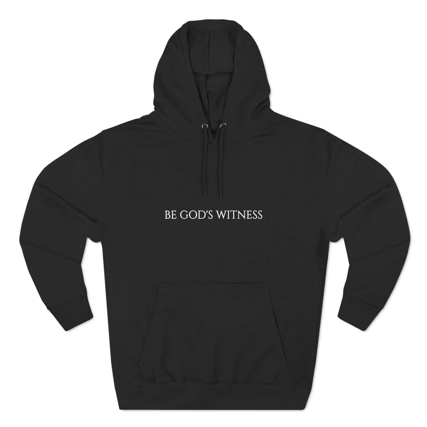 BE GOD'S WITNESS - Unisex Fleece Hoodie