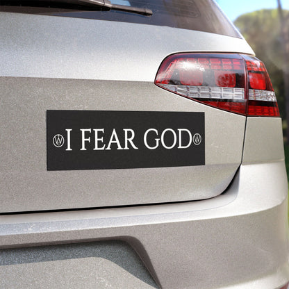 I FEAR GOD - Car Magnet