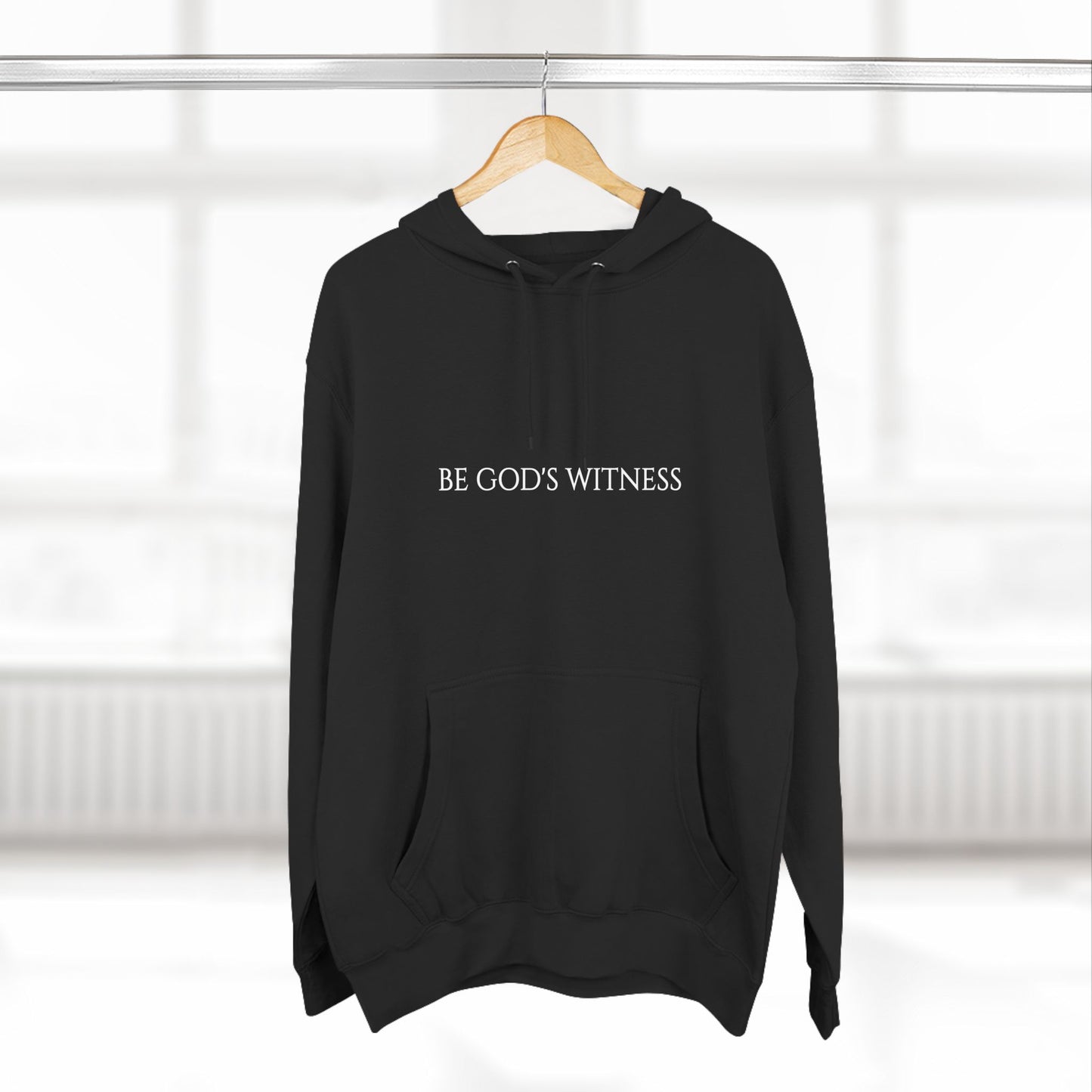 BE GOD'S WITNESS - Unisex Fleece Hoodie