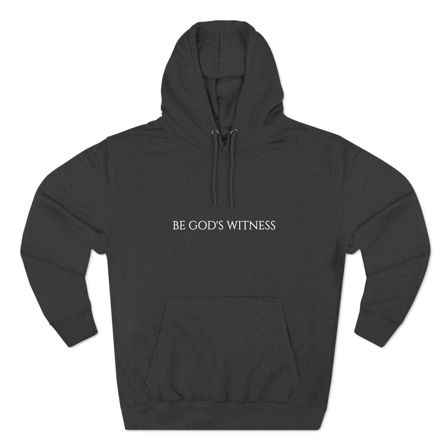 BE GOD'S WITNESS - Unisex Fleece Hoodie